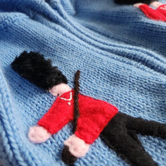 United Ideas London Hooded Guardsman Jumper Sweater Cardigan | Toddler Size 4 - Picture 6 of 8